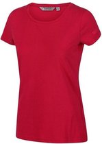Regatta Carlie Coolweave-Katoenen T-Shirt Voor Dames Roze