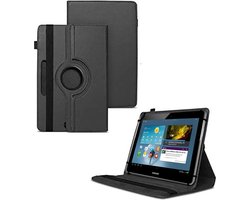 Universele Tablet Hoes voor 10 inch Tablet - 360° draaibaar - Zwart - Tablethoes Universeel