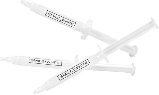 Refill-Gels (3 stuks) bleek gel voor SmileWhite™ Tandenbleekkit - Tanden bleekset | bol.com