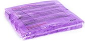 TCM FX Confetti rechthoekig 55x18mm, neon-paars, uv active, 1kg