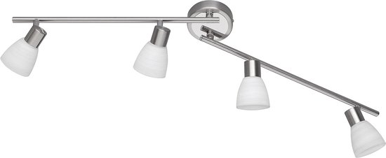 LED Plafondlamp MAGALI - 1x E27 fitting - Licht hout