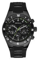 Orphelia 86502 - Horloge  - Kunststof - Zwart - 46 mm