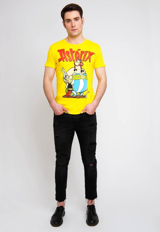 | Obelix Asterix T-Shirt und bol Logoshirt