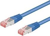CAT 6 patchkabel S/FTP (PiMF), blauw CAT 6 patchkabel S/FTP (PiMF), blauw 20 m