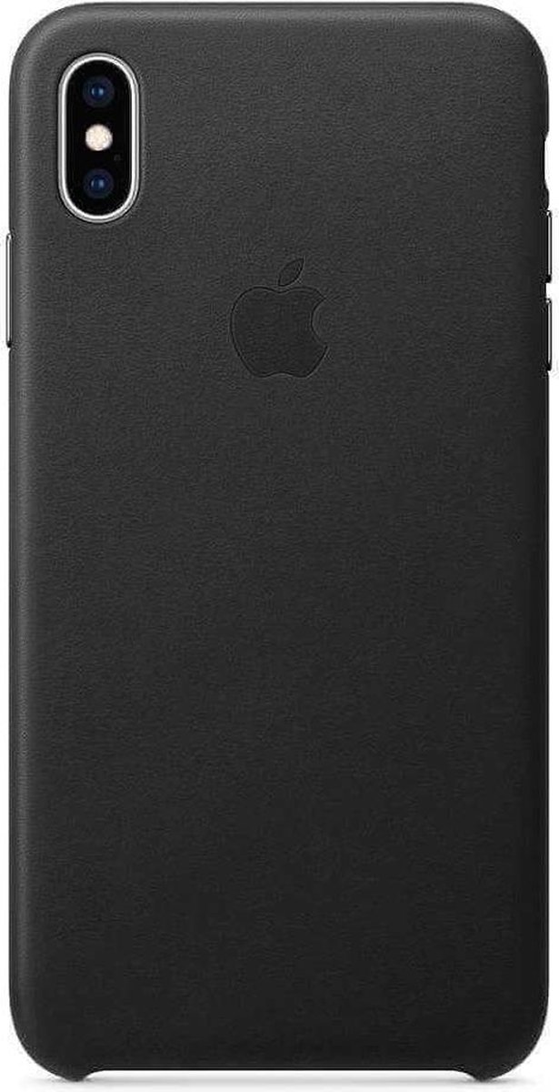 Apple - Leren Hoesje - iPhone Xs Max - Zwart
