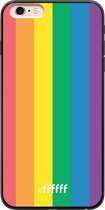 iPhone 6s Plus Hoesje TPU Case - #LGBT #ffffff