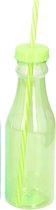 Non-branded Drinkfles 600 Ml Polypropyleen Groen/transparant