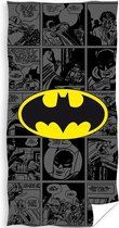 Batman Strandlaken Signal - 70 x 140 cm - Zwart