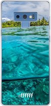 Samsung Galaxy Note 9 Hoesje Transparant TPU Case - Beautiful Maldives #ffffff