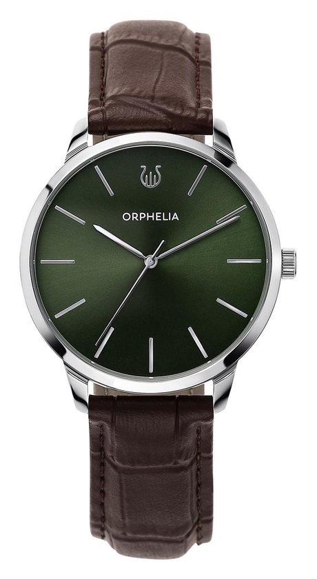 Orphelia Winston OR61904 Horloge - Leer - Bruin - Ø 42 mm