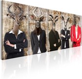 Schilderijen Op Canvas - Schilderij - Me and the Rest 225x90 - Artgeist Schilderij
