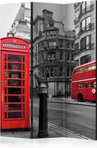 Kamerscherm - Scheidingswand - Vouwscherm - London Icons [Room Dividers] 135x172 - Artgeist Vouwscherm