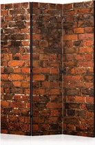 Kamerscherm - Scheidingswand - Vouwscherm - Old Brick Wall [Room Dividers] 135x172 - Artgeist Vouwscherm