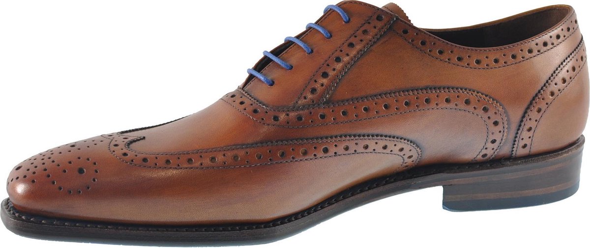 Floris Van Bommel SFM Veterschoenen - Cognac- Heren maat 30248 | bol.com
