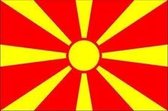 Macedonische vlag Macedonie 30x45cm