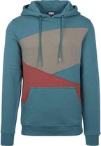 Urban Classics Hoodie/trui -S- Zig Zag Blauw