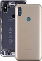 Achterklep met zijtoetsen voor Geschikt voor Xiaomi Redmi S2 (goud)