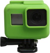 Origineel voor GoPro HERO5 siliconen randframe behuizing behuizing beschermhoes cover shell (groen)