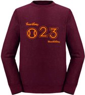 Tennis sweater - 023 Haarlem tennishelden (bordeaux)