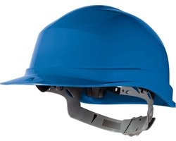 Deltaplus Opzichtershelm PP - 8-Punts - Glijdende Sluiting - Blauw