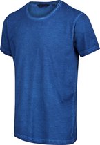 Regatta Calmon Coolweave-Katoenen T-Shirt Voor Heren Blauw