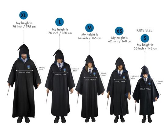 Ravenclaw robe 2024