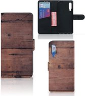 Leuk Case Xiaomi Mi 9 Hoesje Old Wood