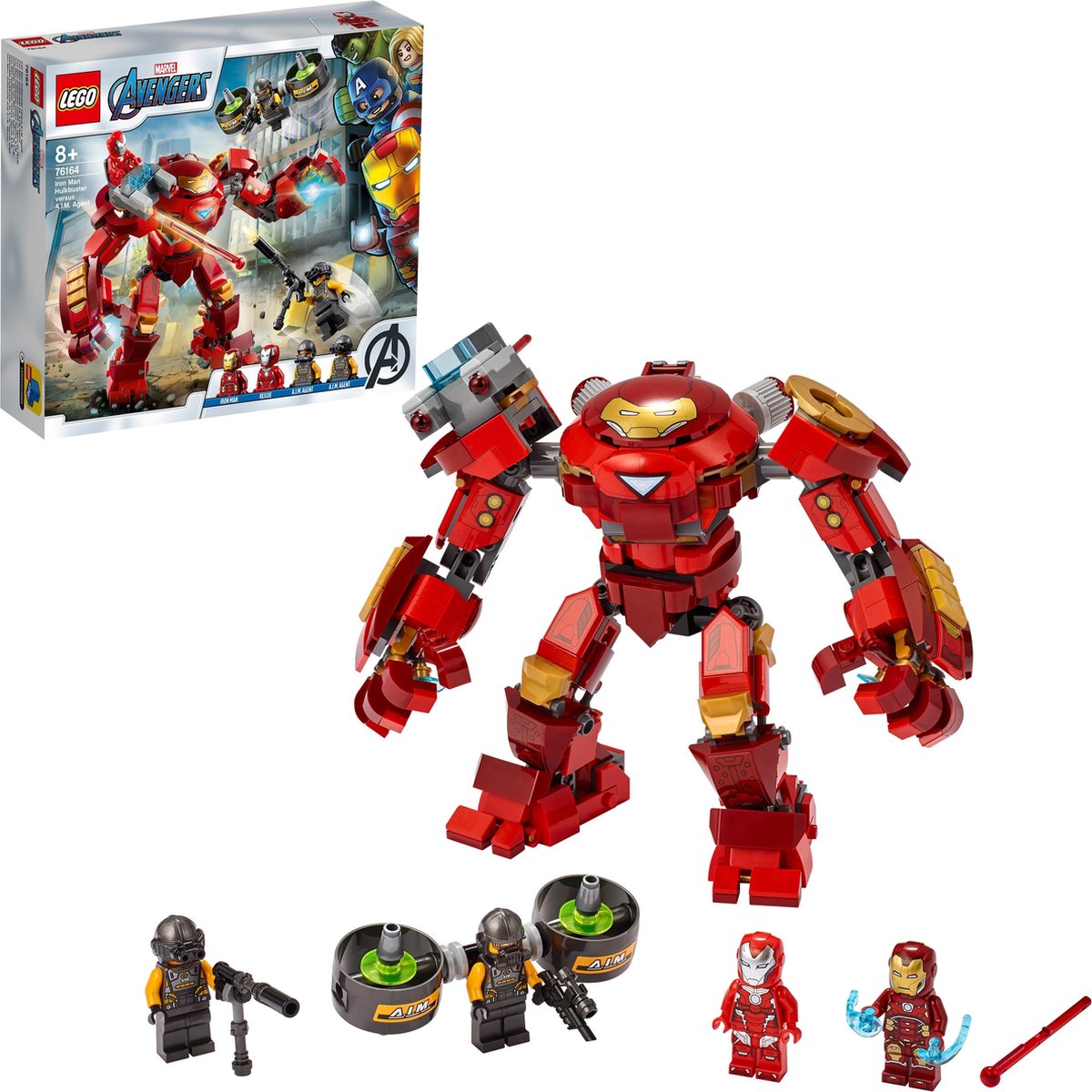LEGO Marvel 76247 Hulkbuster : La Bataille du Wakanda, Jouet avec