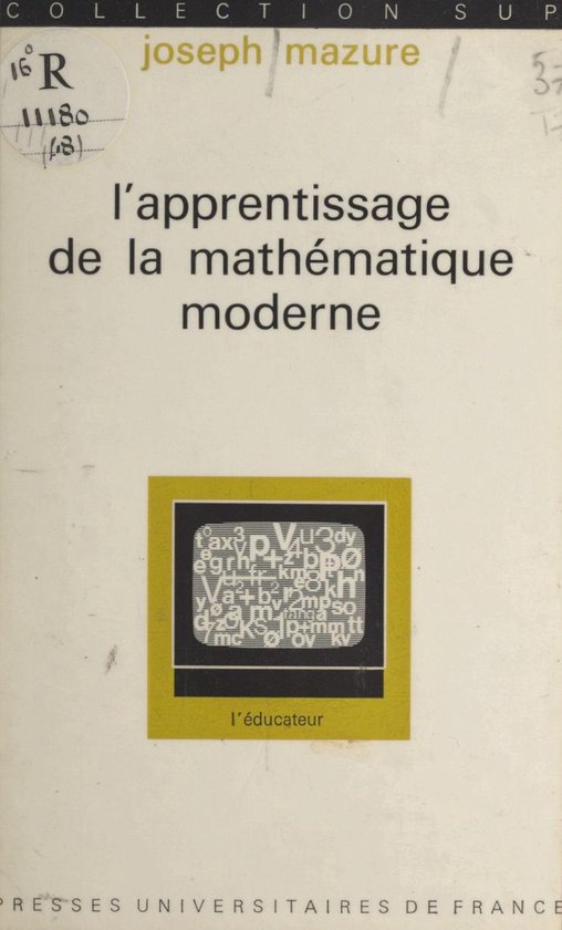 L'apprentissage de la mathématique moderne - cover