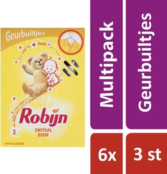 Robijn Geurbuiltje Zwitsal - 6 x 3 stuks - Voordeelverpakking | bol.com