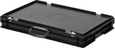 Koffer - Opbergbox - 600x400xH90mm - zwart