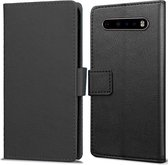 Cazy LG V60 ThinQ 5G hoesje - Book Wallet Case - zwart