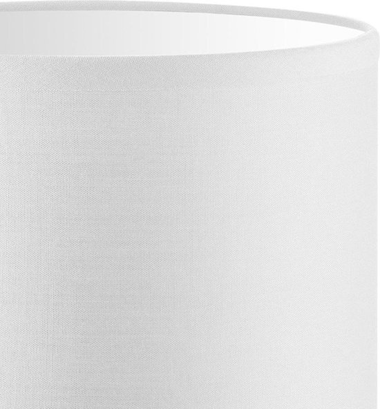 Hoge vloerlamp cacao inclusief linnen kapje | Vloerlampen - Licht & Accessoires