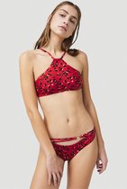 O'Neill Bikinitopje Cali Mix Crop Bikini Top - Rood Aop - 38