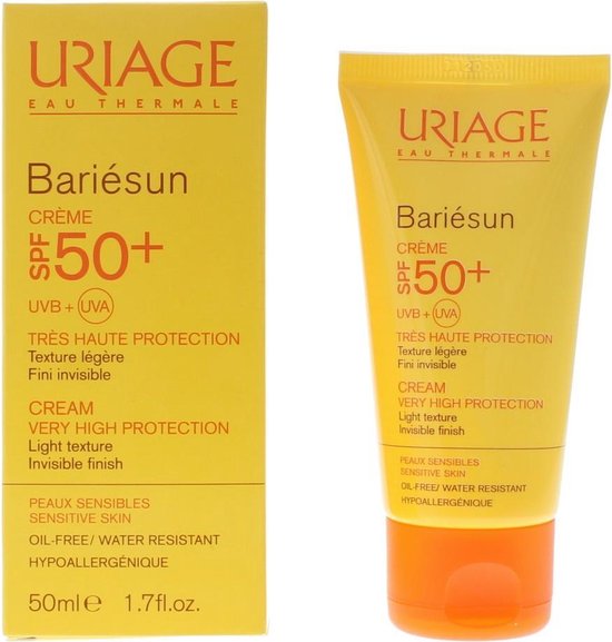 Uriage Bariésun crème solaire Visage et corps 50 ml | bol.com