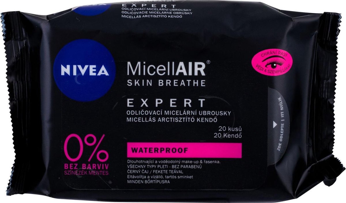 Nivea - MicelleAir Expert (Make-Up Remover Wipes) 20pcs -