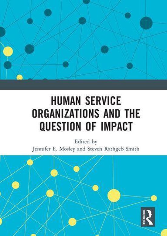 Human Service Organizations and the Question of Impact - cover