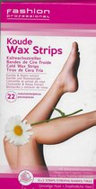 koude wax strips kamille & rozen extract 22 stuks