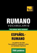 Vocabulario Espanol-Rumano - 7000 Palabras Mas Usadas