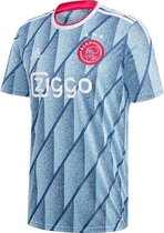 adidas Ajax Uitshirt 2020-2021 Mannen - IJsblauw - Maat XS