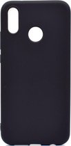 Voor Huawei P20 Lite Candy Color TPU Case (zwart)