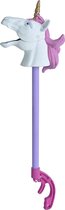 grijper Unicorn Junior 29 Cm Wit/roze