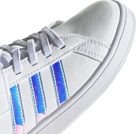 adidas Kinderen Witte Grand Court klittenband - Maat 28 | bol.com