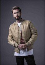 Urban Classics Bomber jacket -S- Basic Beige