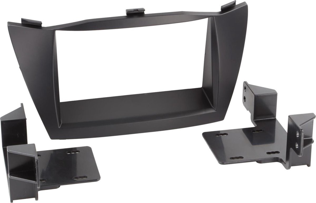 2-DIN Paneel geschikt voor Hyundai IX 35 2010-2013 - Kleur: Zwart