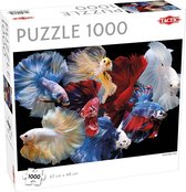 Puzzel 1000 Stukjes Volwassenen - Legpuzzel - Tactic puzzel - Kleurrijke vissen 67x48 cm - Puzzel 1000 Stukjes