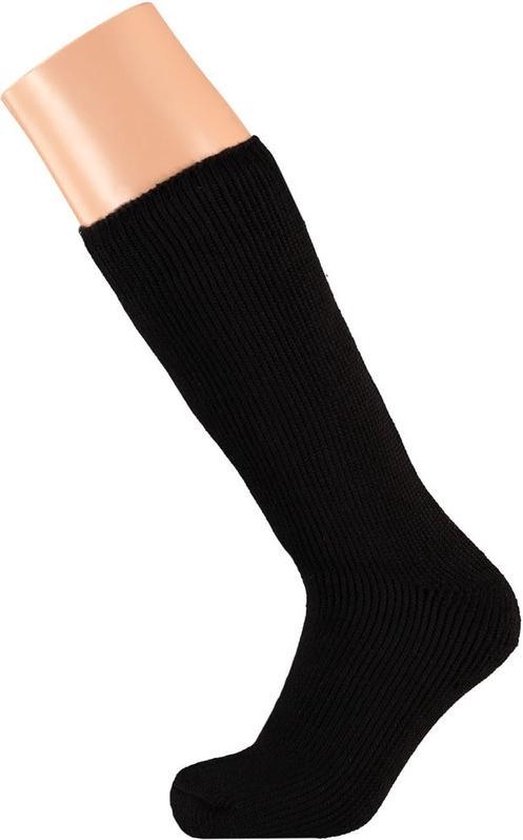 2 thermo sokken voor dames zwart 36/41 - Wintersport kleding Thermokleding -... | bol.com