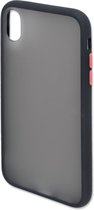 4smarts MALIBU Transparante Apple iPhone XR Back Cover Zwart