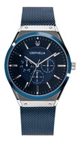 ORPHELIA OR72902 - Horloge - RVS - Blauw - 41 mm