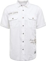 Camp David overhemd Wit-xxl